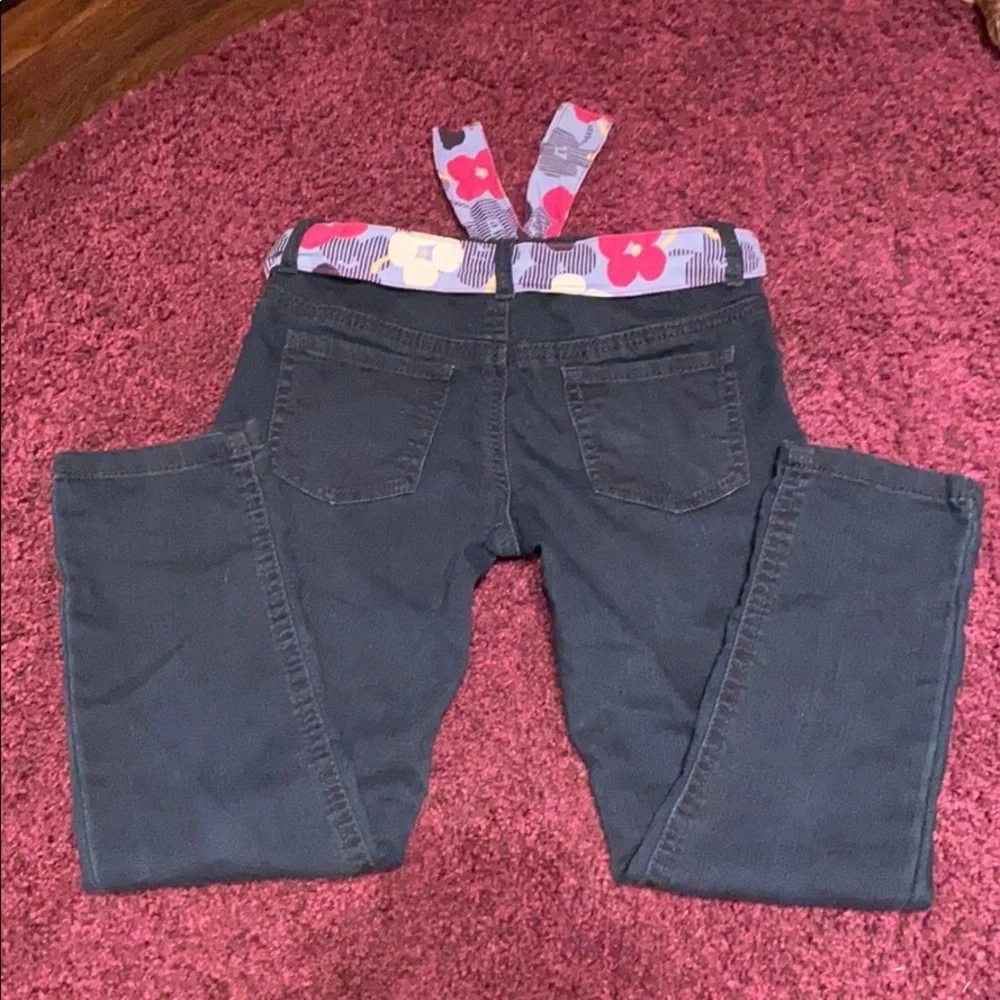 Gymboree Dark Blue Denim pants 5 Adjustable Waist
